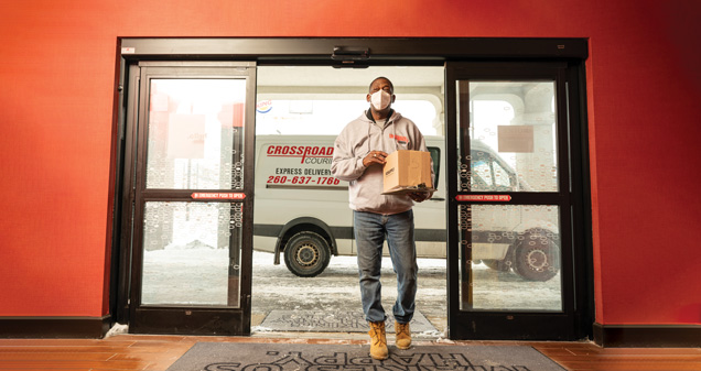 Crossroads Courier customer service